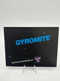 Gyromite 1st Print NES Manual
