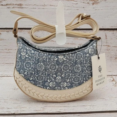 Bolso Bandolera The Pioneer Mujer Floral Denim Boho Chic Bolso de Mano Foto 1 de 4