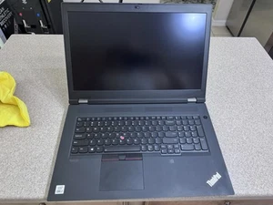 Lenovo ThinkPad P17 GEN 1 Intel I7-10750H 1TB SSD 32GB MEM FHD NVIDIA T1000 4GB - Picture 1 of 18