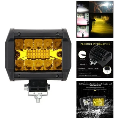 60W Flood Light LED Work Light Unbreakable PMMA Lens Diecast Aluminium Housing - Image 1 of 4