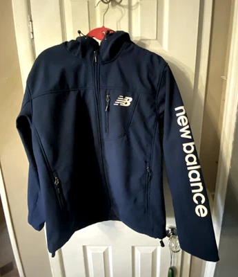 Chaqueta New Balance [M-XL] Soft-Shell Cremallera Completa 4 Vías Elastizada Resistente al Agua/Viento Foto 1 de 4