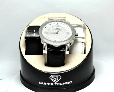 Relógio de diamante Super Techno I-5523 0,12 ct - Imagem 1 de 3