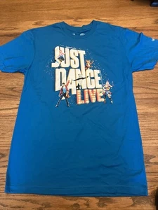 Just Dance Shirt Grafik Promo Tee 2018 Ubisoft Gamer Videospiele Arcade Blau S - Bild 1 von 7
