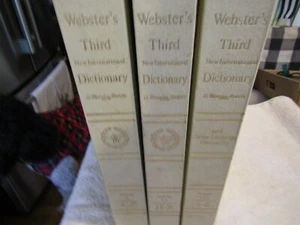 Webster's Third New International Dictionary & Seven Language Dictionary 1976 - Bild 1 von 12