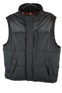 Howick Mens Wool Blend Padded Puffer Gilet Vest Jacket Size M Sleeveless - Picture 1 of 9