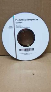 Genuine Presto PageManager 9.03 Standard PM903 Edition Software - Picture 1 of 2