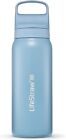LifeStraw Go Series Water Bottle Travel Sports Container 700ml Icelandic Blue