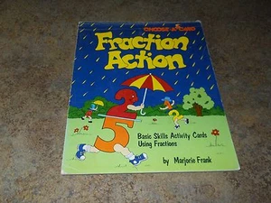 Fraction Action Basic Skills Activity Cards Fractions by Marjorie Frank - 1981 - Imagen 1 de 6