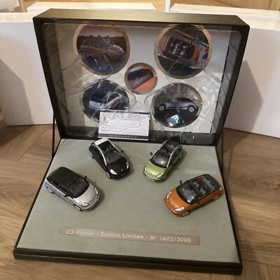 1:43 scale Norev Citroen Pluriel 4 Car Display Box