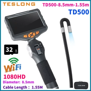 Teslong TD500 8.5MM Automotive Inspection Camera Borescope Endoscope 1.55m WiFi - Picture 1 of 24