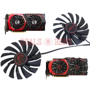 For MSI heat pipe cooling fan For Red Dragon GTX960 graphics card fan - Picture 1 of 1