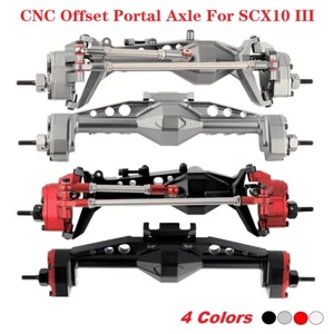 Ejes de portal offset CNC para buggy de roca rastreador axial SCX10 III AR45P 1/10 de radiocontrol - Imagen 1 de 26