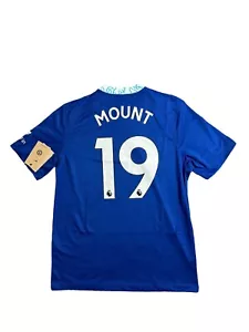 Nike Chelsea Home Shirt 2022/23 MOUNT Size Medium - Picture 1 of 4