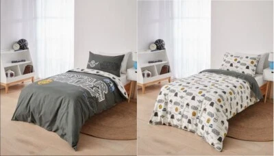 Licensed DISNEY STAR WARS LOGO Reversible DOUBLE Bed Quilt Cover Set 100% COTTON - Image 1 of 4