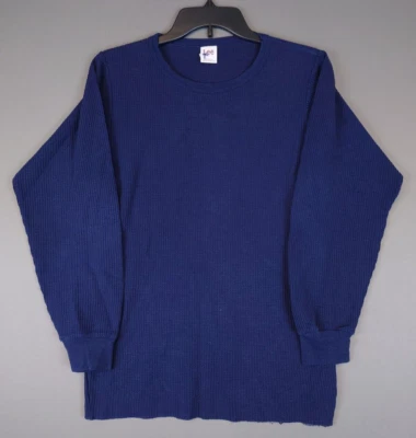 VINTAGE 90s Mr Lee Thermal Long Sleeve T Shirt Made in USA Size XS Tee - Image 1 of 4