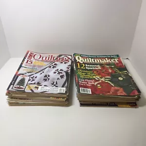 30 Quilt Magazines McCall's BH&G Quiltmaker Quilter's World etc - Picture 1 of 9