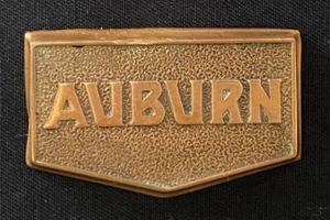 AUBURN AUTOMOBILE AUTOMOTIVE MOTOR CAR RADIATOR GRILLE BADGE EMBLEM INSIGNIA - Picture 1 of 2