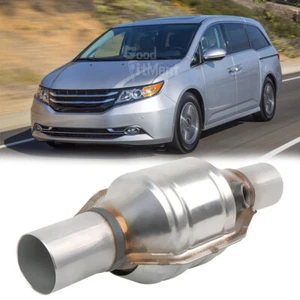 2" Catalytic Converter EPA Heat Shield Stainless Steel For Honda Odyssey Element - Foto 1 di 14