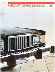 1985 Mercury Grand Marquis, Slick, Semi-Deluxe Canadian Issue Sales Brochure - Bild 1 von 3