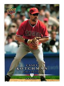 2008 Upper Deck First Edition #7 Casey Kotchman Los Angeles Angels