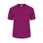 Badger Youth C2 Performance Shirt HOT PINK XS