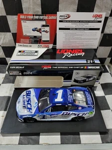 21+ Ross Chastain #1 BUSCH LIGHT THROWBACK 2024 Camaro ZL1 1:24 CX12423BLDRZ - Imagen 1 de 9