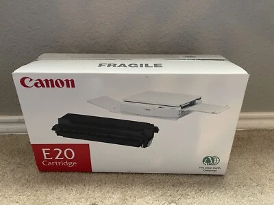 Canon E20 E-20 Black Toner Cartridge for PC300/400/500 Series NEW SEALED  - Image 1 of 2