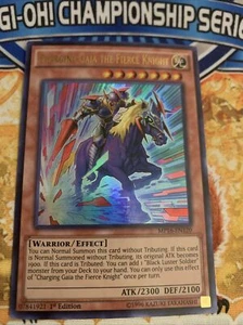 Yu-Gi-Oh! Charging Gaia the Fierce Knight MP16-EN120 1st Edition NEVER PLAYED! - Picture 1 of 1