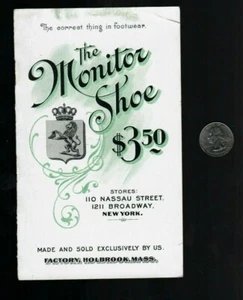 1910? MONITOR SHOE Catalog, Holbrook MA - Picture 1 of 7