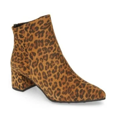 Cordani Queenie leopard print booties size 6 Foto 1 de 4