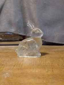 Vintage Glass Rabbit  4.5” Excellent Condition. - Picture 1 of 6