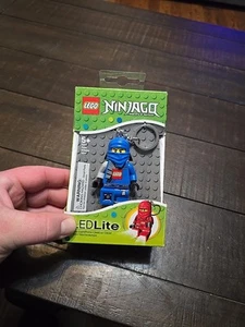 NUOVO! Lego Ninjago Led Lite Portachiavi Ninja Blu - Foto 1 di 7