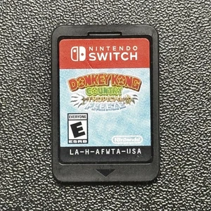 Donkey Kong Country Tropical Freeze (Nintendo Switch 2018) Nur Spiel - Getestet - Bild 1 von 2
