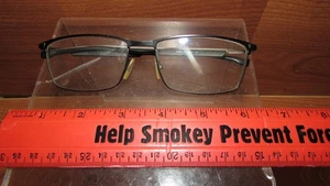 HUGO BOSS 1201 5MO 145 Eyeglasses Black Frame 58-17 Italy - Picture 1 of 9