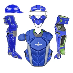 All-Star MVP-PRO Traditional Mask Adult Baseball Catcher's Package - Royal - Picture 1 of 1