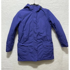 Chaqueta Parka Lands End Squall Con Capucha Aislada Azul Pequeña Pequeña Para Mujer - Imagen 1 de 7
