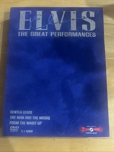 Elvis Presley The Great Performances 3 Disc DVD Box Set- (Includes Hype page) - Picture 1 of 9