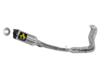 FULL EXHAUST SYSTEM ARROW COMPETITION TITANIUM FOR SUZUKI GSX-R 1000 R 17-22 Foto 1 de 3