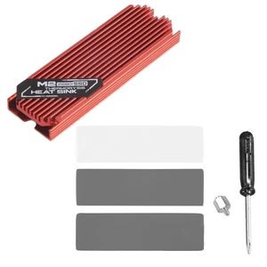 Ultrathin M.2 SSD Heat Sink M2 2280 Solid State Hard Disk Aluminum Heatsink2972 - Afbeelding 1 van 4