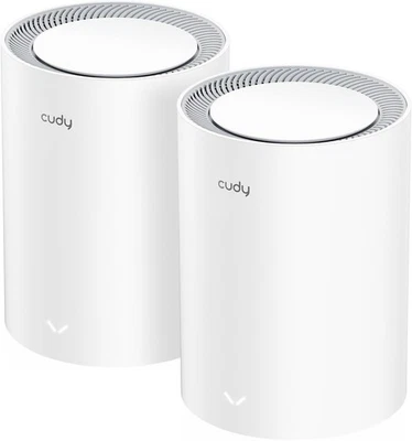 Cudy Dual Band BE3600 WiFi 7 Wi-Fi Mesh System 3.6 Gbps 160 Mhz 2 Pack M3600 - Image 1 of 4