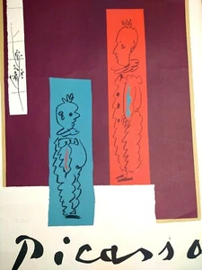 Litografía vintage firmada por Pablo Picasso 1962  - Imagen 1 de 11
