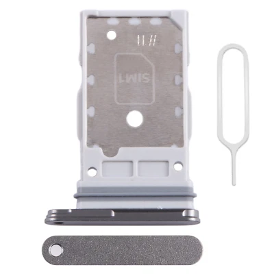 Samsung Galaxy S24 Ultra (SM-S928) tiroir double carte SIM tray holder dual NOIR
