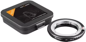 Adaptador de montaje de lente K&F concepto para lente de montaje Leica M LM a cámara Canon EOS R - Imagen 1 de 6