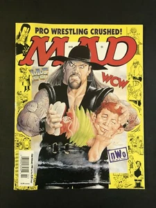 Mad Magazine February 1998 No 366 Pro Wrestling Crushed - Undertaker - Picture 1 of 2