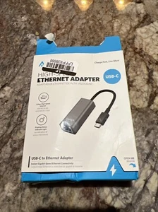 Adaptador Anker USB C a Ethernet, concentrador de red portátil de 1 Gigabit de alta velocidad - Imagen 1 de 3
