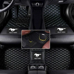 For Ford Mustang 2005-2023 Luxury Car Floor Mats All Weather Liner Carpets Pads - Imagen 1 de 23