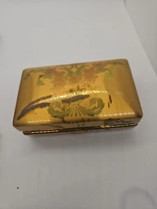 Vintage 1950s Elgin American Compact Carryall Minaudiere Case Monogrammed - Imagen 1 de 9