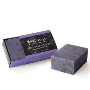 The Highland Soap Company Organic Wild Nettle & Heather Handmade Soap 190g - Picture 1 of 1