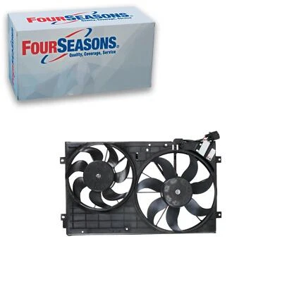 Conjunto de ventilador condensador y radiador doble 4 estaciones para Volkswagen Golf 2011-2014 Foto 1 de 4