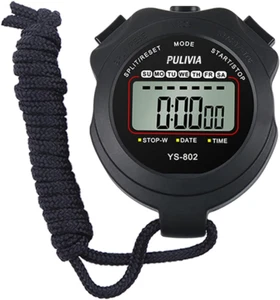 Sports Stopwatch Timer Single Lap Split Digital Stopwatch for Coaches Swimming R - Picture 1 of 12